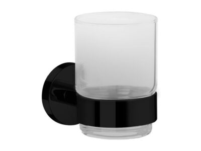 RE-02b pohár tartóval, fekete