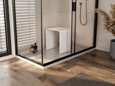 KS-K Kerrock szék zuhanyzóba - fehér