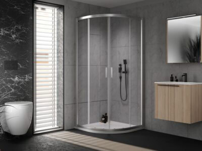 Venus zuhanykabin króm